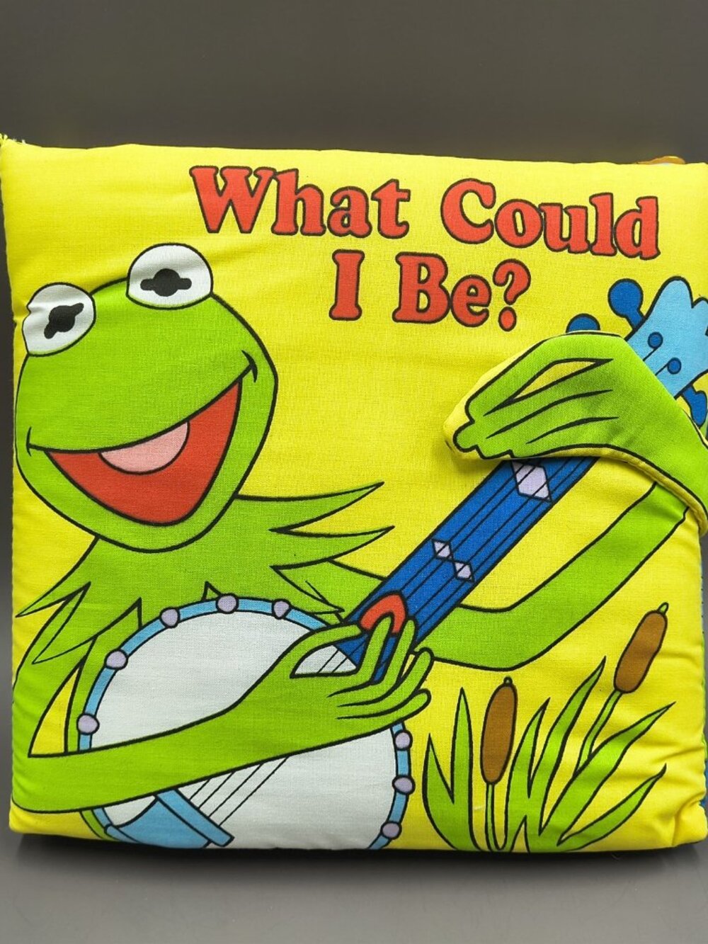 Muppets Kermit "What Could I Be?" Interactive Cloth Book - Learning Reading Fun